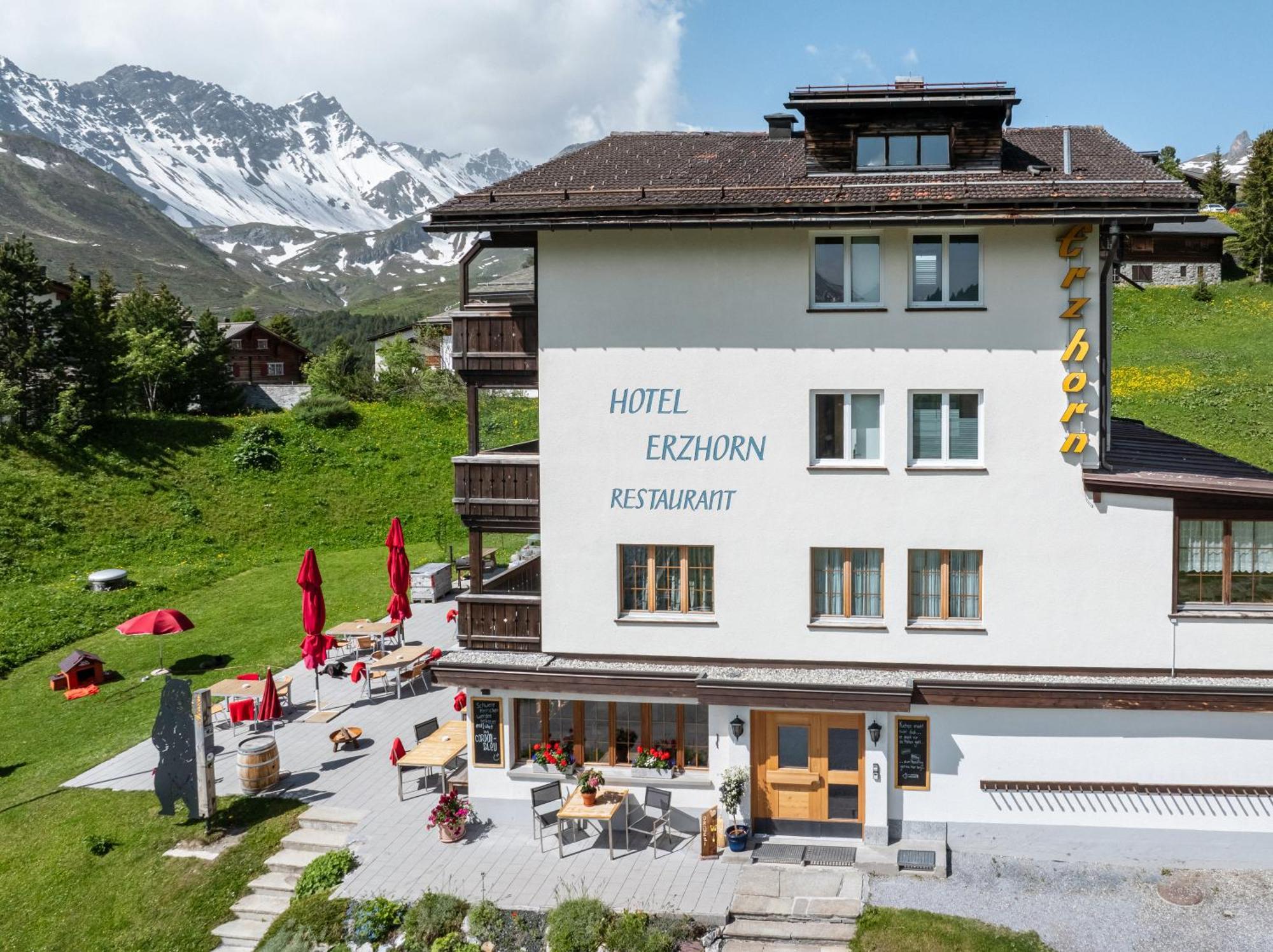 Erzhorn Hotel Arosa Bagian luar foto