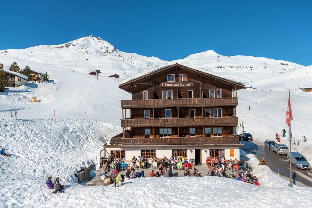 Erzhorn Hotel Arosa Bagian luar foto